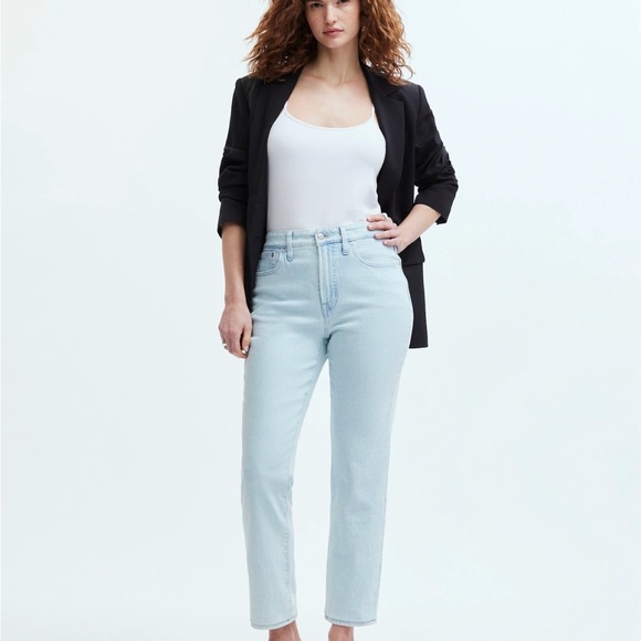 Madewell the curvy perfect vintage Jean size 28 light wash - Picture 2 of 5